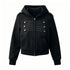 DIDDI_MODA_Napoleon_Accent_Drawstring_Loose_Fit_Long_Sleeve_Zip_Women&