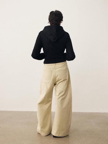 DIDDI MODA Napoleon Metal Button Wide Leg Women&