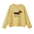 DIDDI_MODA_Oatmeal_Dachshund_Knit_Round_Neck_Women&