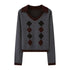 DIDDI_MODA_Ombre_Cardigan_Faux_Two_Piece_Pleated_Skirt_Women&