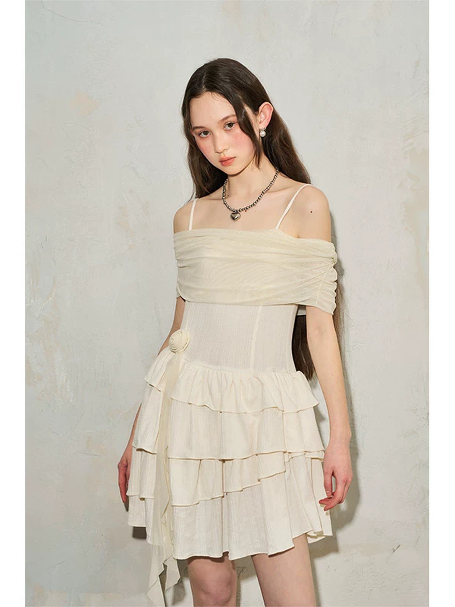 DIDDI MODA One Shoulder Spaghetti Strap Loose Lightweight Women&