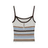 DIDDI_MODA_Orange_Brown_Striped_Knit_U_Neck_Cropped_Tape_Trim_Women&