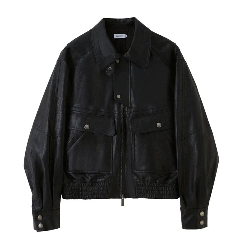 DIDDI_MODA_Oversized_Waxed_Utility_Moto_Women&