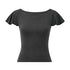 DIDDI_MODA_Oxygen_White_Soft_U_Neck_Backless_Slim_Fit_Flutter_Sleeve_Women&