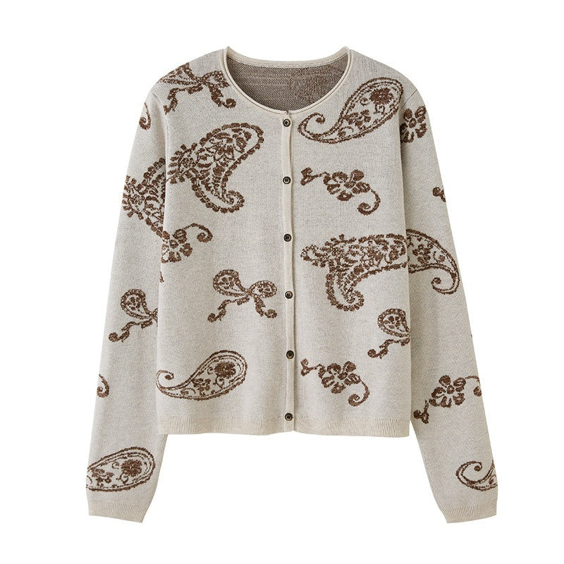 DIDDI_MODA_Paisley_Embroidered_Jacquard_Bow_Slim_Women&