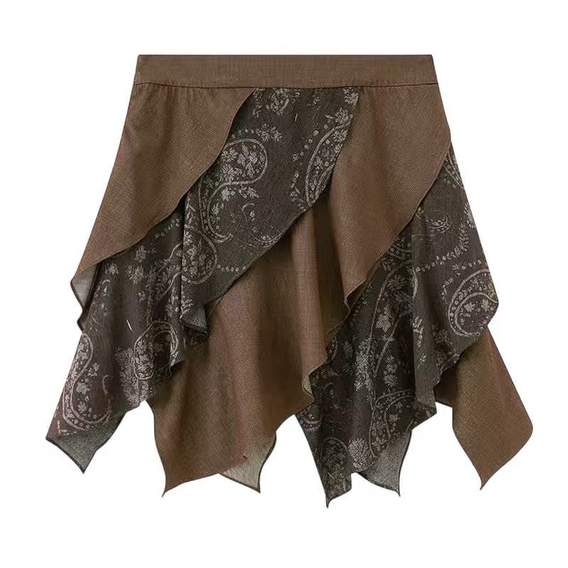 DIDDI_MODA_Paisley_Patchwork_Washed_Stand_Collar_Women&