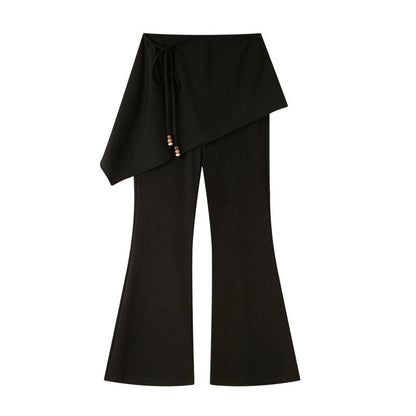 DIDDI_MODA_Patchwork_Irregular_Faux_Two_Piece_Women&