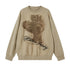 DIDDI_MODA_Plaid_Cat_Dog_Print_Puppy_Applique_Women&