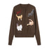 DIDDI_MODA_Playful_Kitten_Print_Buttoned_Women&