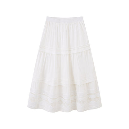 DIDDI_MODA_Pleated_Tucked_Openwork_Lace_Women&