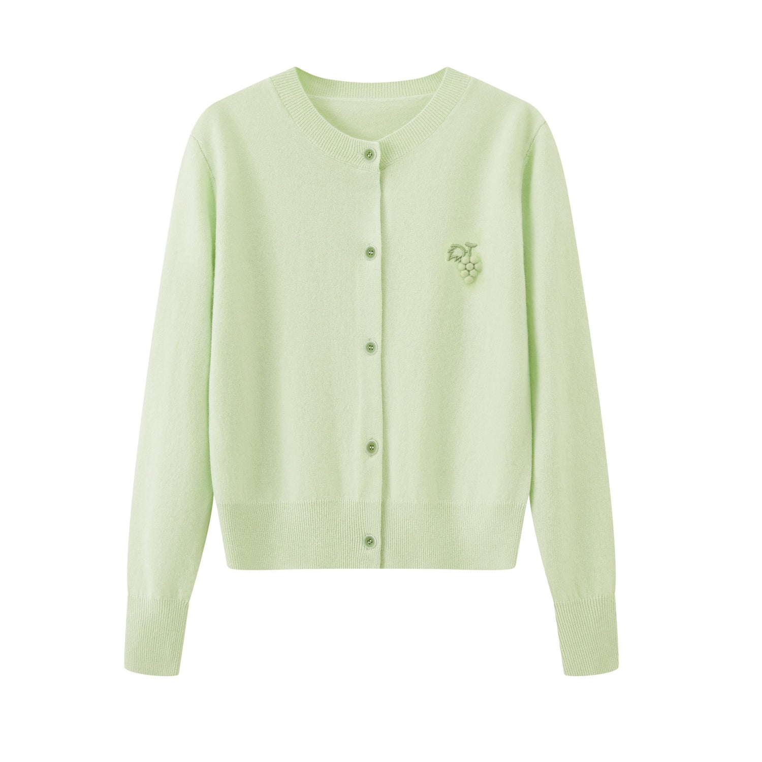 DIDDI_MODA_Plum_Green_Hand_Embroidered_Grape_Women&
