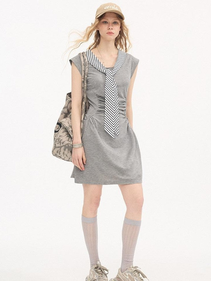 DIDDI MODA Polka Dot Cutout Asymmetric Strappy Women&