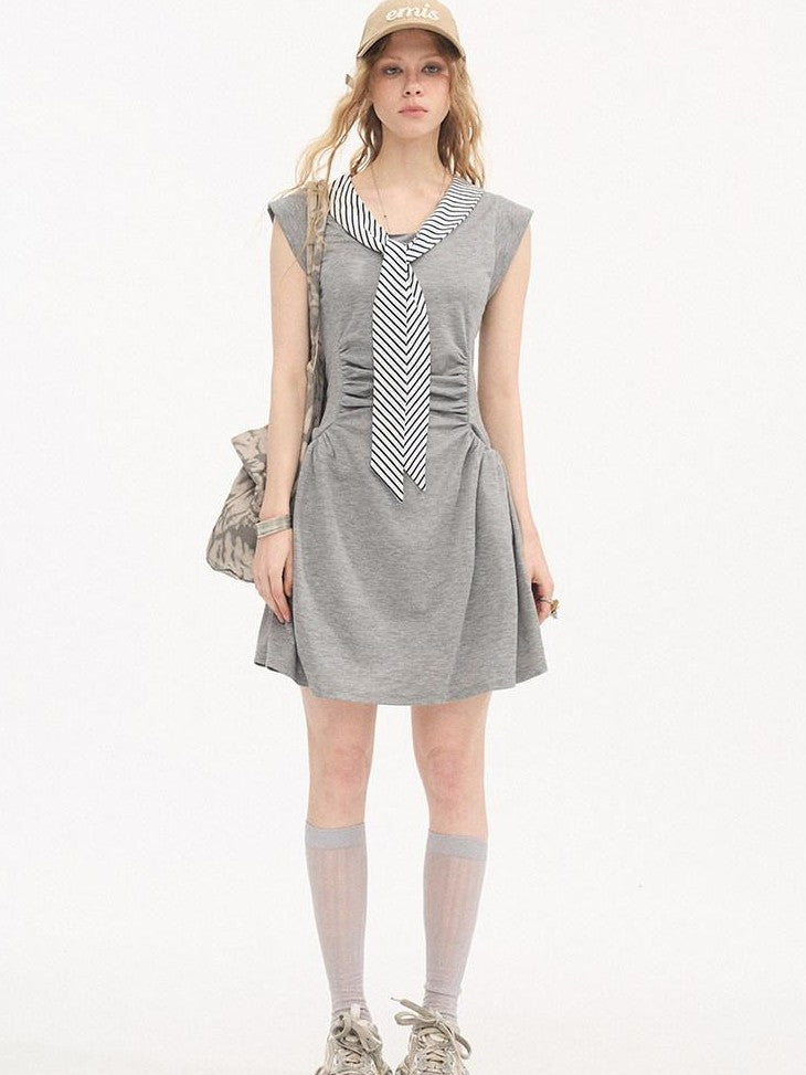 DIDDI MODA Polka Dot Cutout Asymmetric Strappy Women&