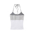 DIDDI_MODA_Polka_Dot_Patchwork_Halter_Bandeau_Colorblock_Women&