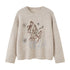 DIDDI_MODA_Pompom_Embroidered_Kitten_Round_Neck_Loose_Women&