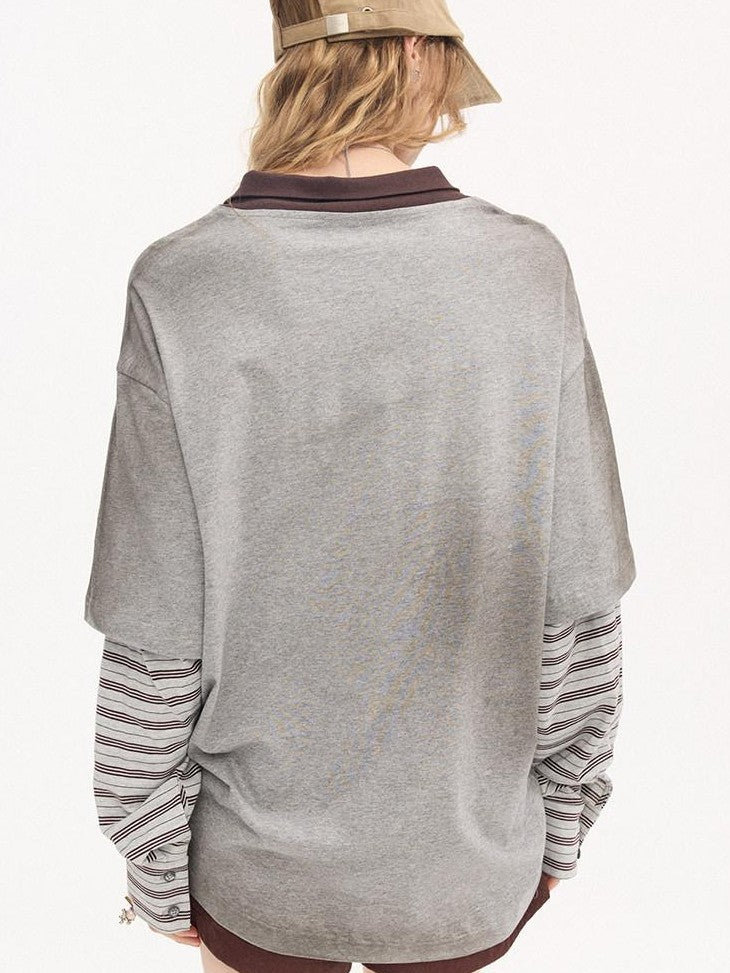 DIDDI MODA Pony Sticker Print Raglan Women&
