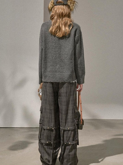 DIDDI MODA Relaxed Knit Bird And Star Tassel Women&