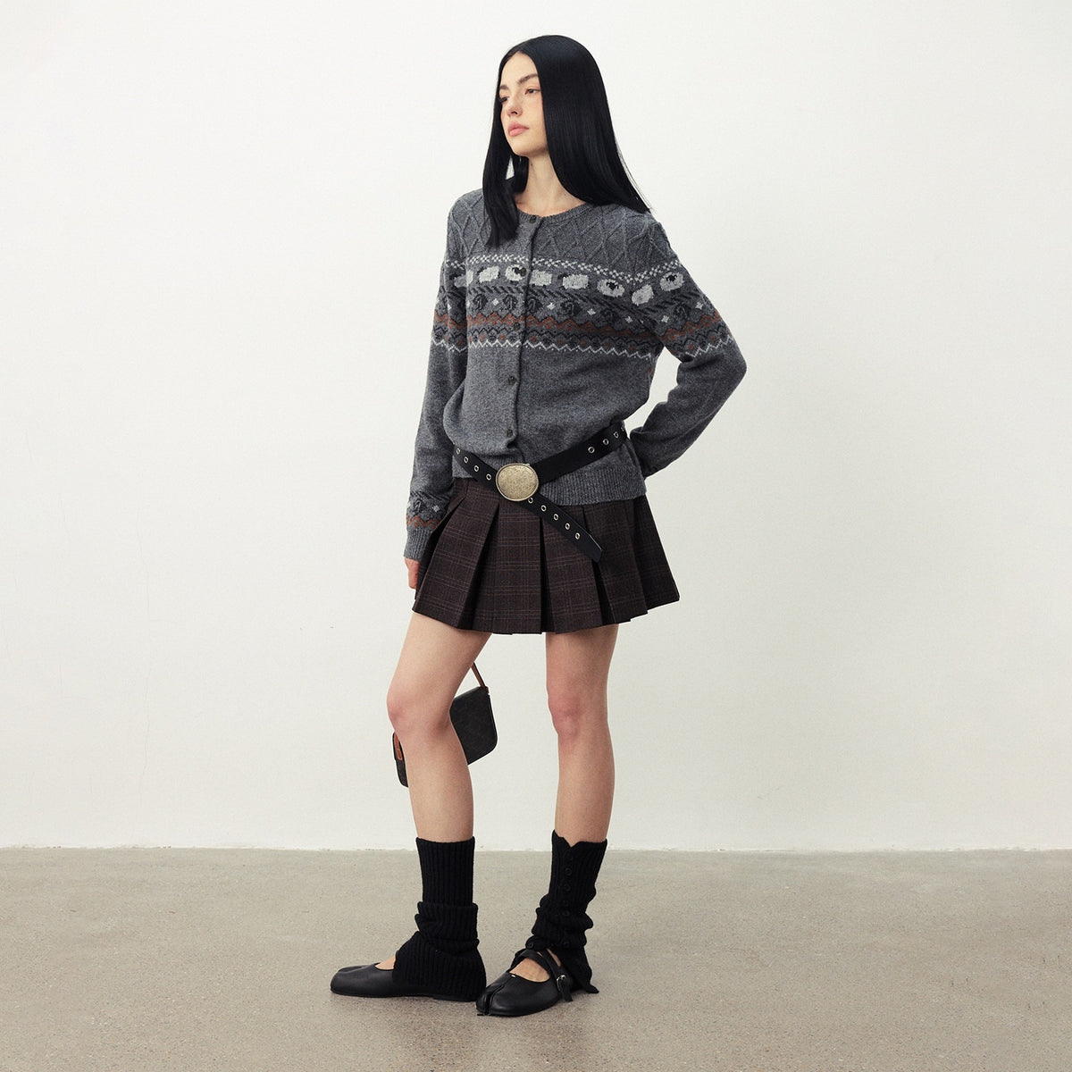 DIDDI_MODA_Retro_Fair_Isle_Jacquard_Women&