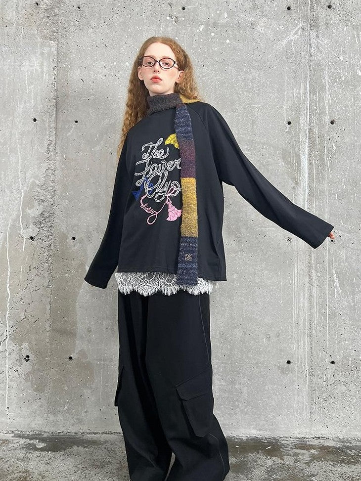 DIDDI MODA Side Seam Split Multi Pocket Women&
