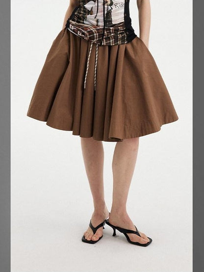 DIDDI MODA Solid Drawstring Low Waist Women&