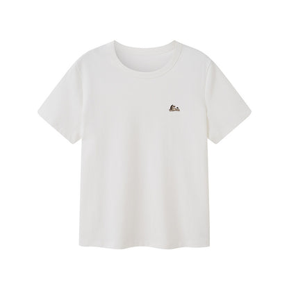DIDDI_MODA_Solid_Pony_Motif_Round_Neck_Loose_Women&