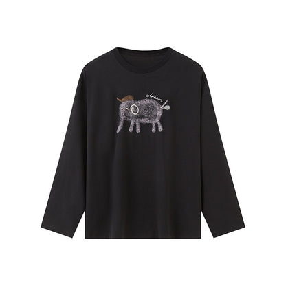 DIDDI_MODA_Speckled_Small_Elephant_Embroidery_Princess_Women&