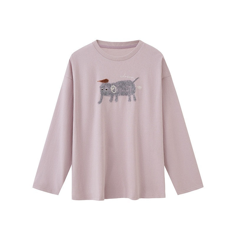 DIDDI_MODA_Speckled_Small_Elephant_Embroidery_Princess_Women&