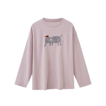 DIDDI_MODA_Speckled_Small_Elephant_Embroidery_Princess_Women&