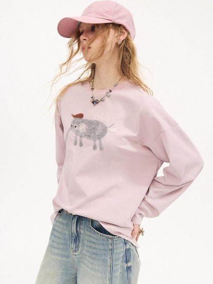 DIDDI MODA Speckled Small Elephant Embroidery Princess Women&
