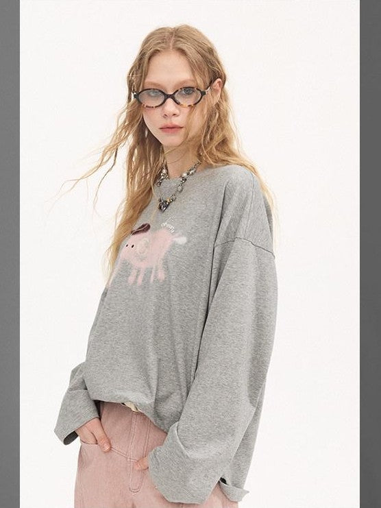 DIDDI MODA Speckled Small Elephant Embroidery Princess Women&