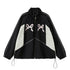 DIDDI_MODA_Sporty_Bow_Applique_Embroidered_Contrast_Loose_Uv_Women&