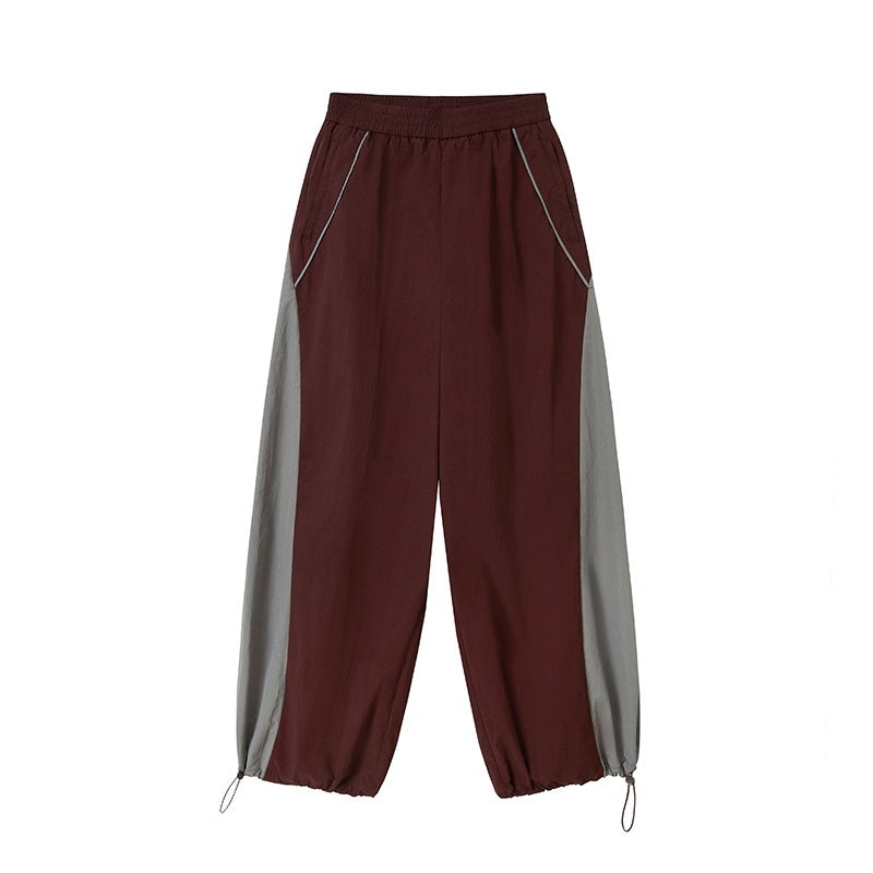 DIDDI_MODA_Sporty_Bow_Applique_Embroidered_Contrast_Loose_Uv_Women&