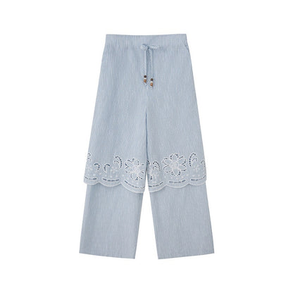 DIDDI_MODA_Striped_Cutout_Embroidered_Faux_Layered_Sling_Women&