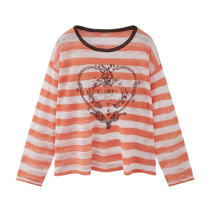 DIDDI_MODA_Striped_Heart_Knot_Loose_Women&