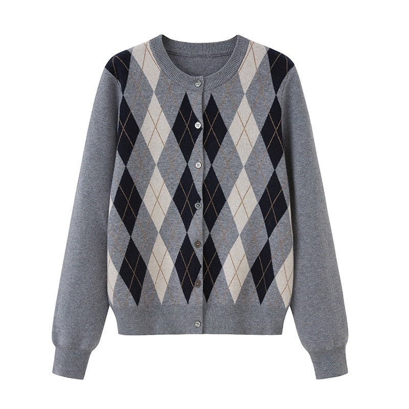 DIDDI_MODA_Sweet_Knit_Animal_Print_Round_Neck_Long_Sleeve_Women&