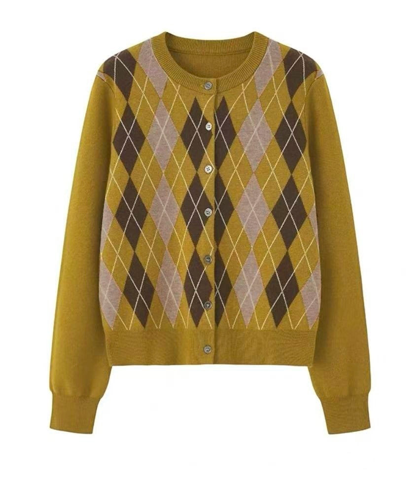 DIDDI_MODA_Sweet_Knit_Animal_Print_Round_Neck_Long_Sleeve_Women&