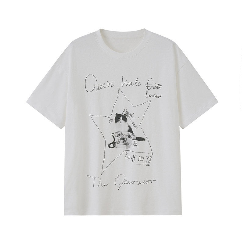 DIDDI_MODA_Telephone_Kitten_Graffiti_Slim_Fit_Women&