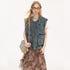 DIDDI_MODA_Vintage_Blue_Oversized_Large_Multi_Pocket_Round_Neck_Women&