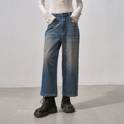 DIDDI_MODA_Vintage_Fleece_Lined_Distressed_Cropped_Loose_Women&