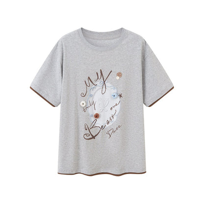 DIDDI_MODA_Vintage_Plate_Letter_Print_Round_Neck_Loose_Women&