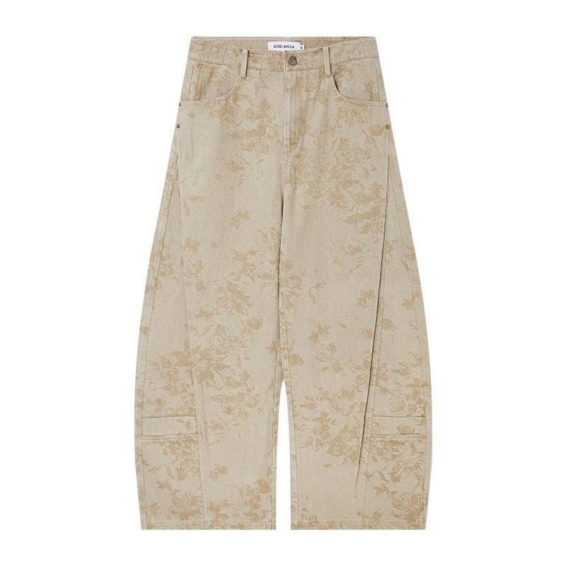 DIDDI_MODA_Vintage_Wash_Embossed_Deconstructed_Loose_Women&