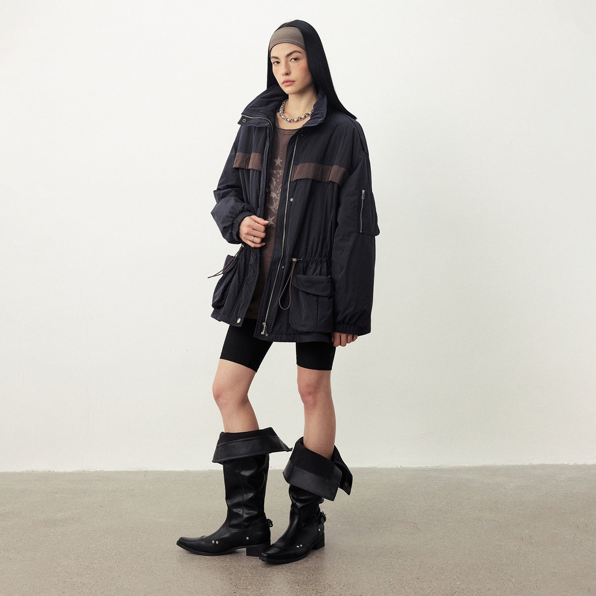 DIDDI_MODA_Waist_Cinched_Utility_Women&