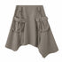 DIDDI_MODA_Washed_Asymmetrical_Tie_Strap_Large_Pockets_Women&