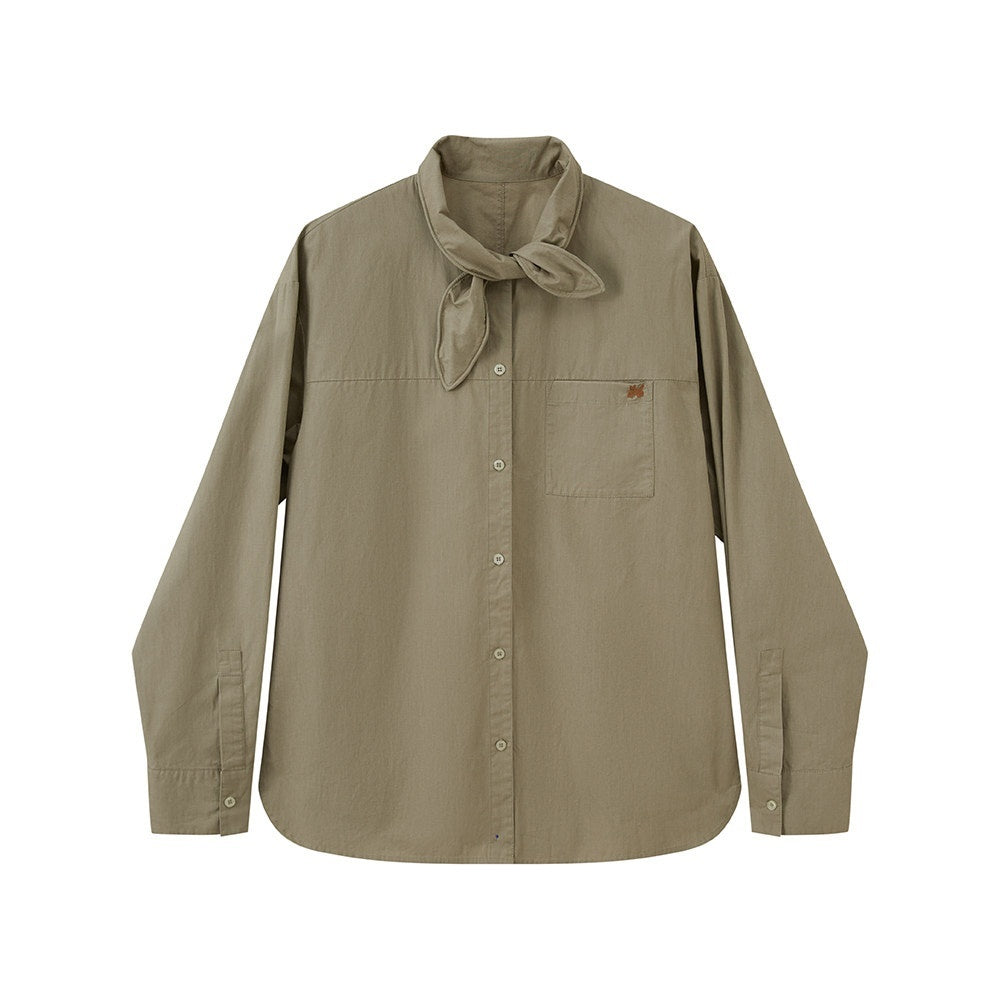 DIDDI_MODA_Washed_Embroidered_Scarf_Collar_Collegiate_Women&