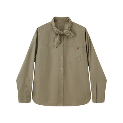 DIDDI_MODA_Washed_Embroidered_Scarf_Collar_Collegiate_Women&