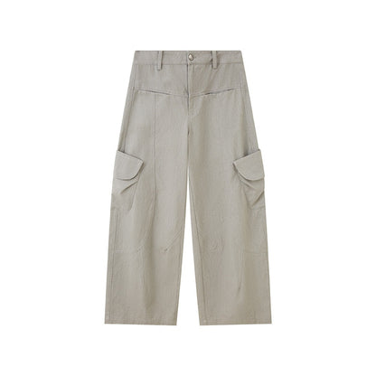 DIDDI_MODA_Washed_Gray_Green_Vintage_Pocket_Wide_Leg_Natural_Waist_Women&