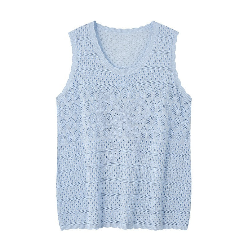 DIDDI_MODA_Washed_Long_Sleeve_Overshirt_Sleeveless_Tank_Women&