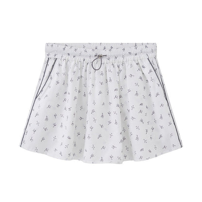 DIDDI_MODA_White_Floral_Drawstring_Colorblock_Loose_Uv_Women&