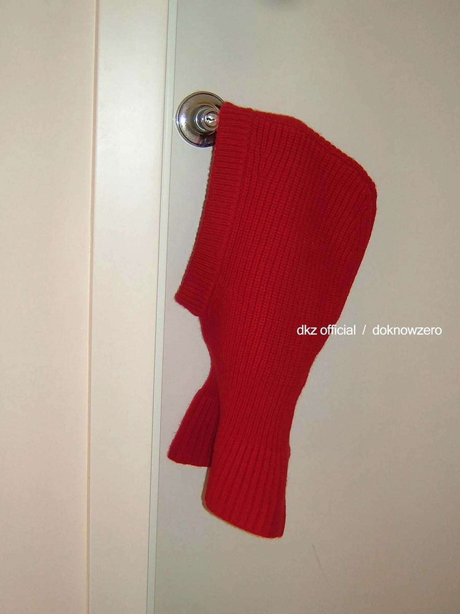 DKZ OFFICIAL 100 % Wool Balaclava Knitted Hat