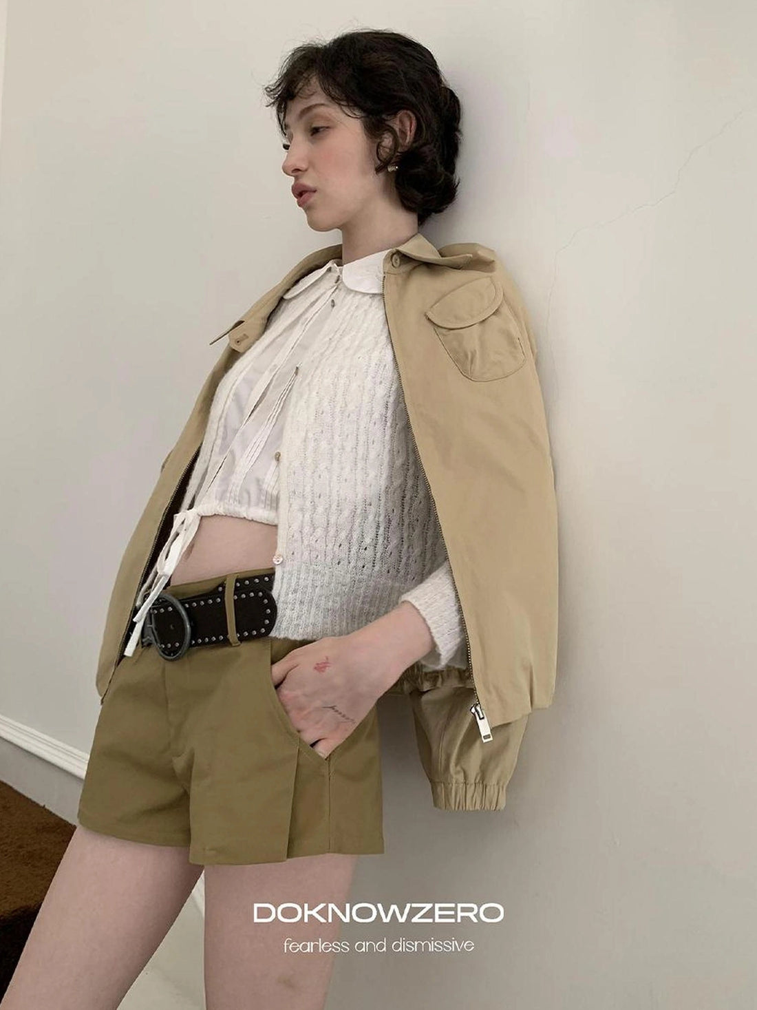 DKZ OFFICIAL A Line Casual Shorts For Women
